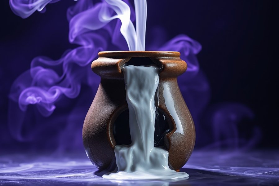 Brûle-parfum cascade waterfall grossiste